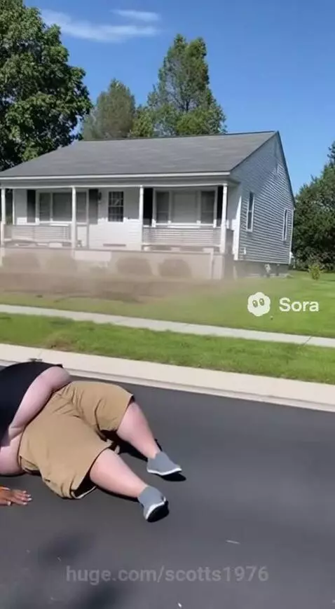 Two guys fall and house moves by scotts1976