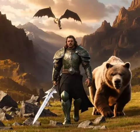 Воин и медведь 2 by criman