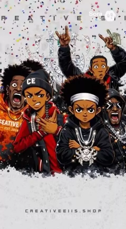 Boondocks Party by visualgawd
