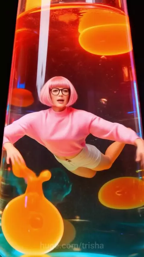 I'm stuck in a Lava Lamp by trisha