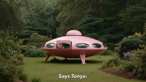 Pinkington : The Visitor by trisha