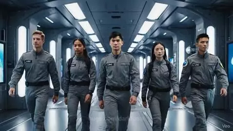 Unified Space Command recruitment ad by darkfunai