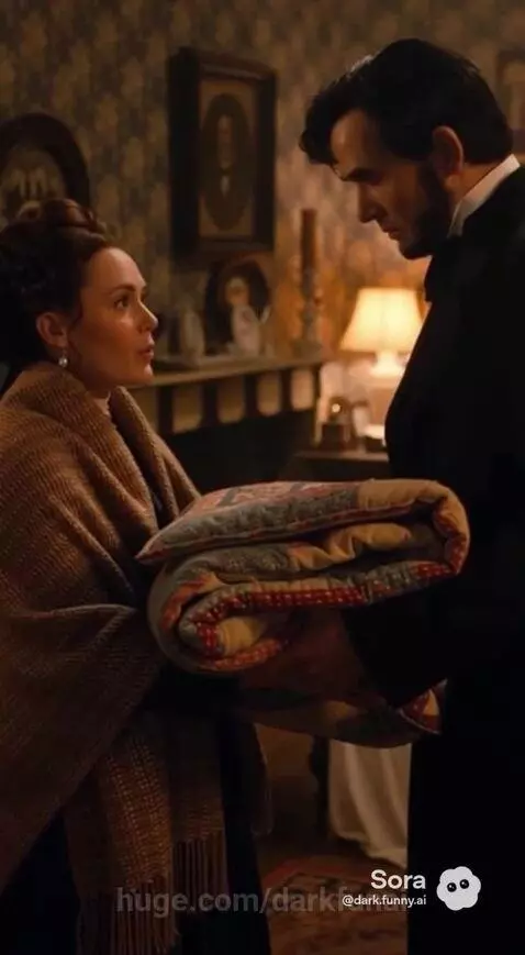 Abe sleepover at Mary by darkfunai