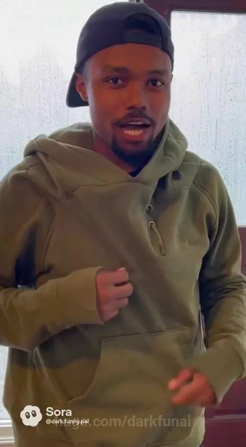 Couple in rain heading to a Japanese ramen shop with red lanterns.