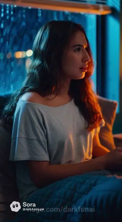 Man looking worried, preparing to leave in a dimly lit room, then sitting outdoors.