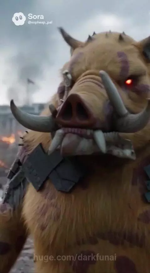 Two alien creatures stand before a burning White House, debris and smoke fill the scene.