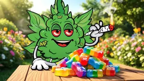 Dudley and his gummy pile by dudleybud