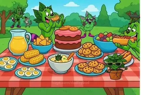 a little picnic fun , a day at the park by dudleybud