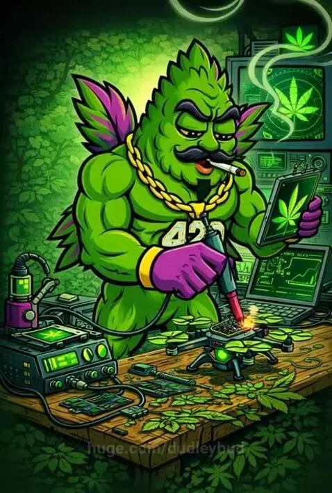 WeedWacker-Ryan working on his .next anti AgentKaren Tec by dudleybud