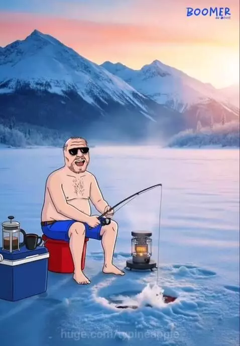 When You Hook a Whale on the First Cast by typineapple