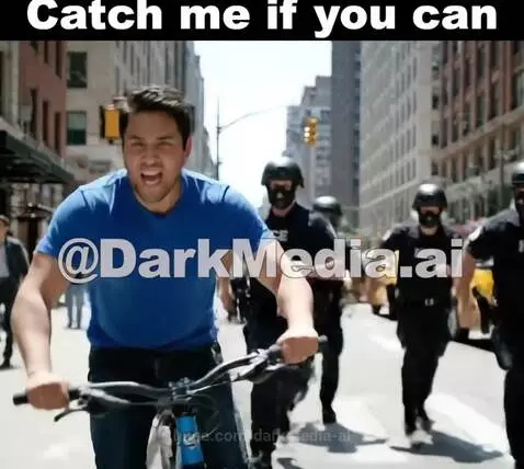 Catch me if you can by darkmedia-ai