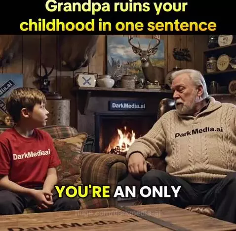 Grandpa ruins your childhood by darkmedia-ai