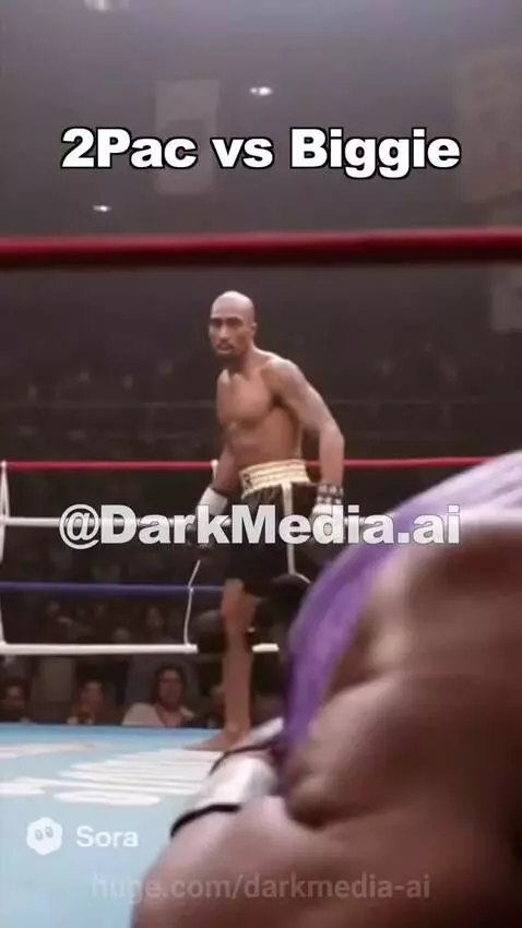 2Pac vs Biggie by darkmedia-ai