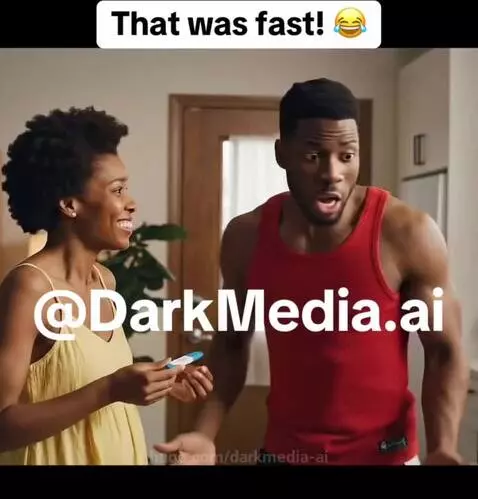 That was fast! 😂 by darkmedia-ai
