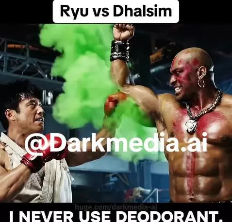 Ryu vs Dhalsim by darkmedia-ai