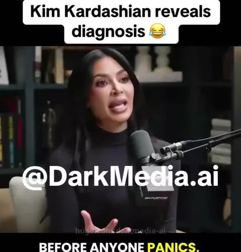 Kim Kardashian reveals diagnosis by darkmedia-ai