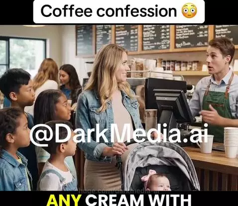 Coffee confession by darkmedia-ai