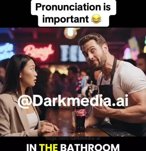 Pronunciation is important by darkmedia-ai