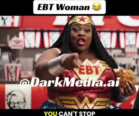 EBT Woman 😂 by darkmedia-ai
