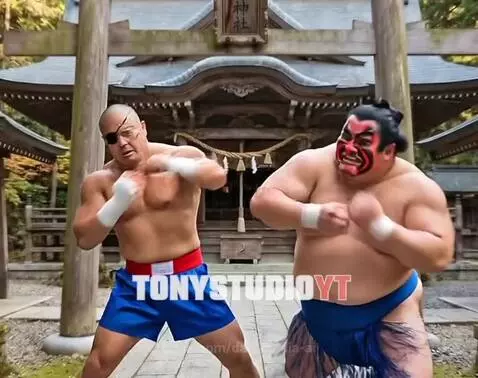 Live-action Street Fighter characters performing signature moves like Hadouken and Spinning Bird Kick.