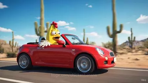 chicken banana car crash! by chickenbanana