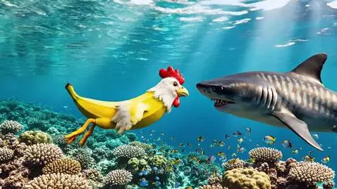 Banana butt attack! by chickenbanana