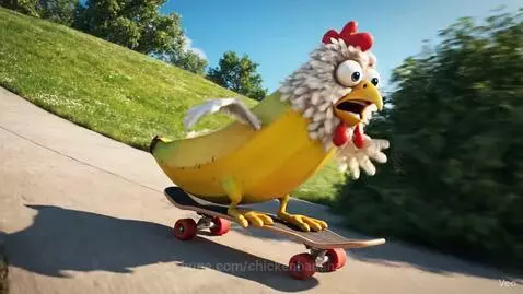 chicken banana skateboard! by chickenbanana