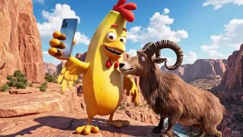 chicken banana Cliff dive! by chickenbanana