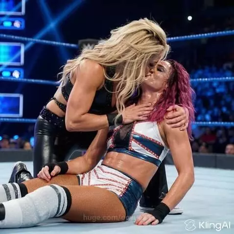 Trish seals the win with a kiss by ggyuuhii
