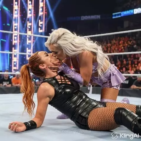 Blake seals the win with a kiss by ggyuuhii