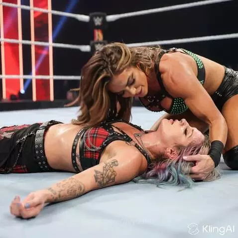 Mandy seals the win either way a kiss by ggyuuhii