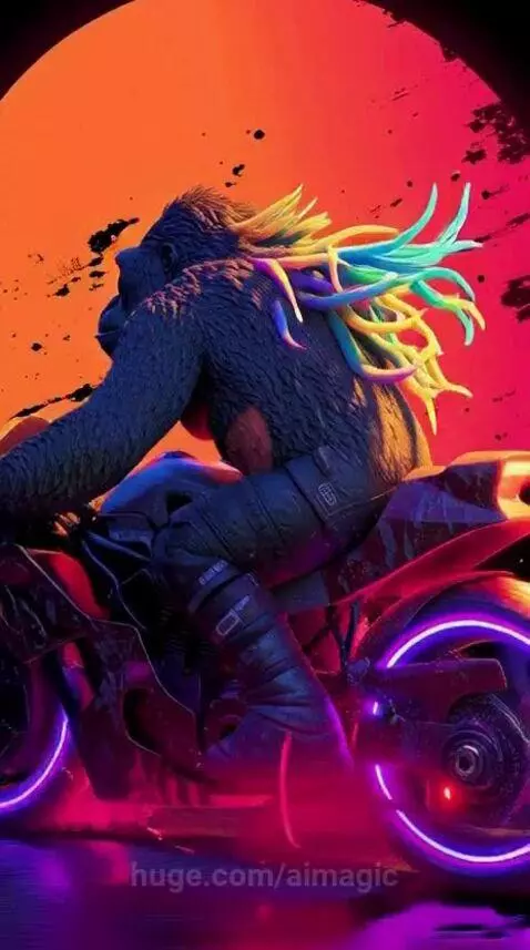 Ride with me gorilla by aimagic