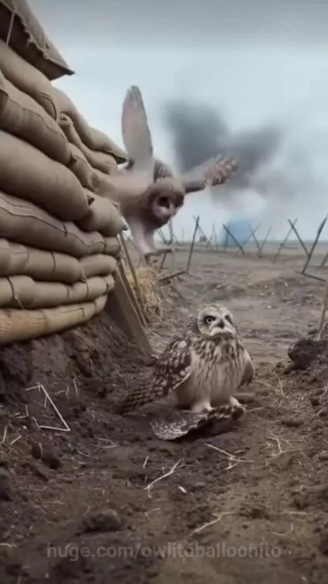 Second Owl-Bunny’s war by owlitoballoonito