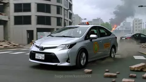 Япония Такси Землетрясение by kstoto999