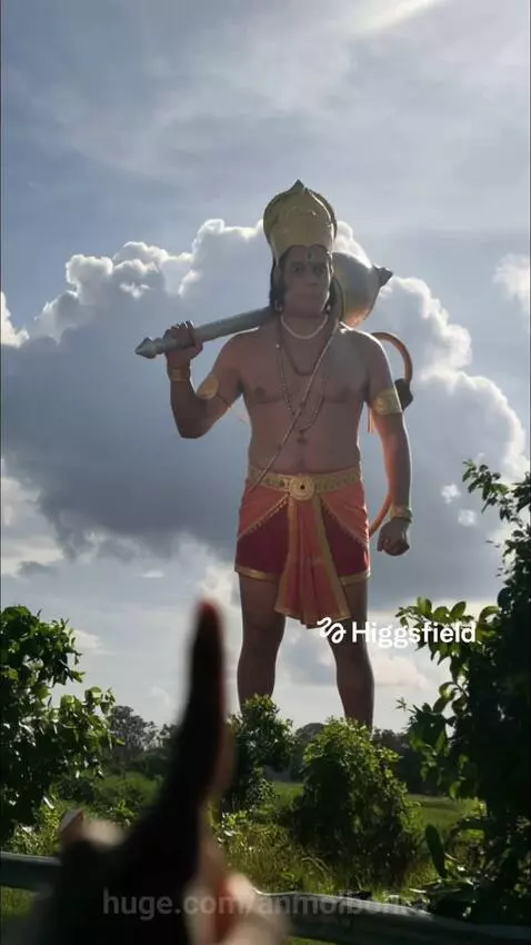 Jai Bajrangbali 🚩
@higgsfield.ai #higgsfieldbanana by anmolbohra