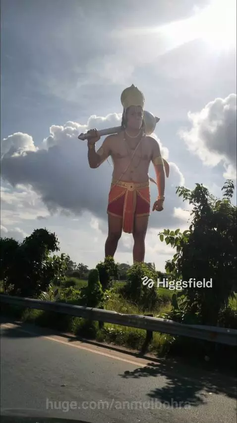 Jai Bajrangbali 🚩
@higgsfield.ai #higgsfieldbanana by anmolbohra