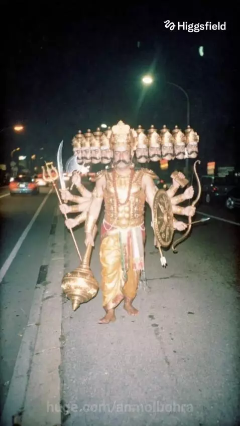 Dashanana Ravan appears in Mumbai by anmolbohra