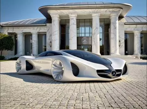 Mercedes Showroom by maxbreckinridge