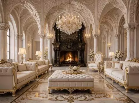 Royal White Mansion by maxbreckinridge