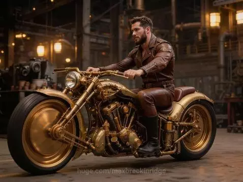 Max's Harley by maxbreckinridge