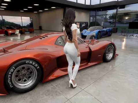 Mandy and the Dragster by maxbreckinridge