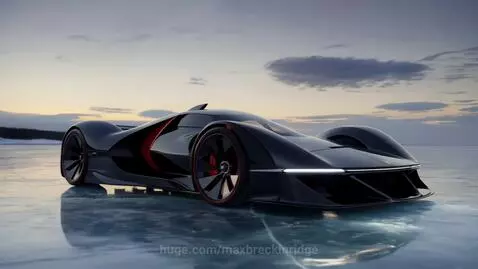 Murdered Out HyperCar by maxbreckinridge