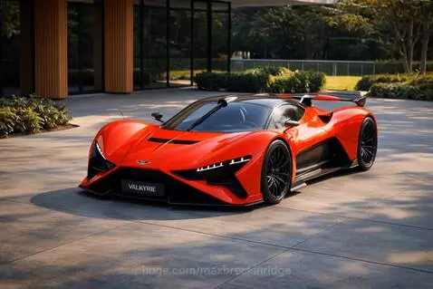 Aston Martin Valkyrie by maxbreckinridge