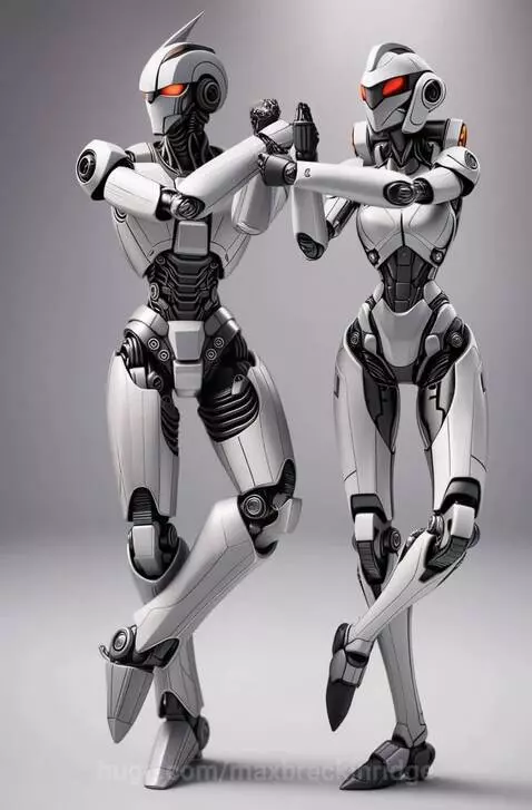 X-Bots Dance by maxbreckinridge