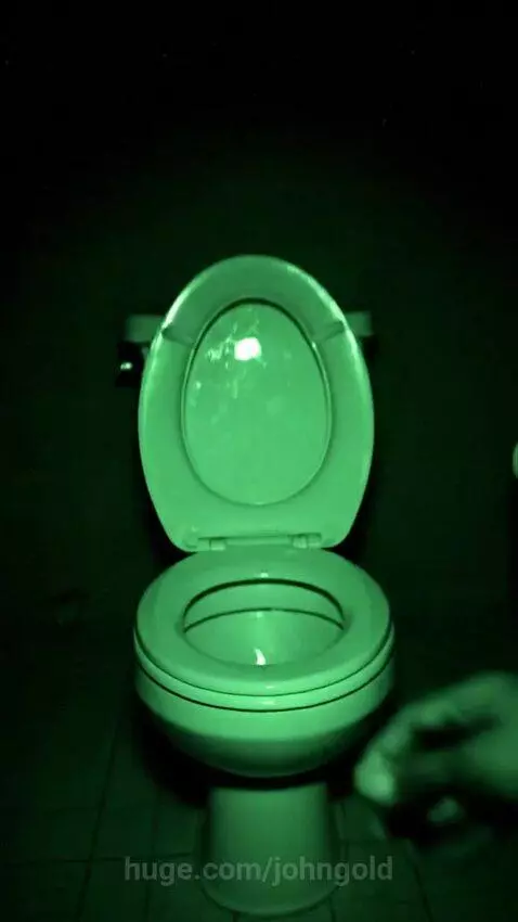 The Worst Thing to See on a Night Bathroom Trip by johngold
