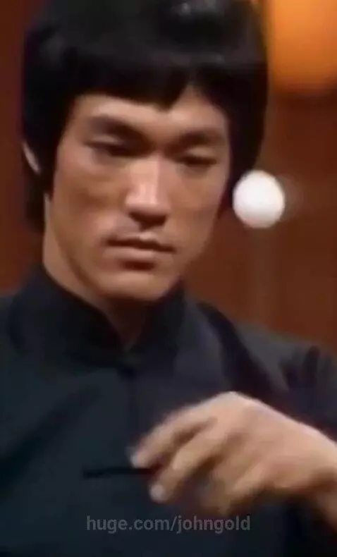Bruce Lee Masters Ping Pong by johngold
