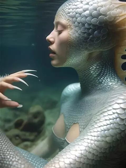 The amphibian girl by alexnk