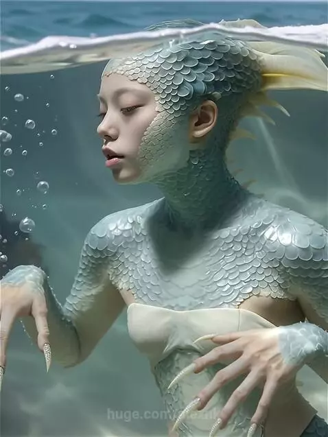 The amphibian girl by alexnk