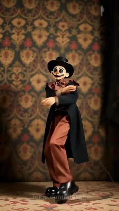 The puppet is dancing by alexnk