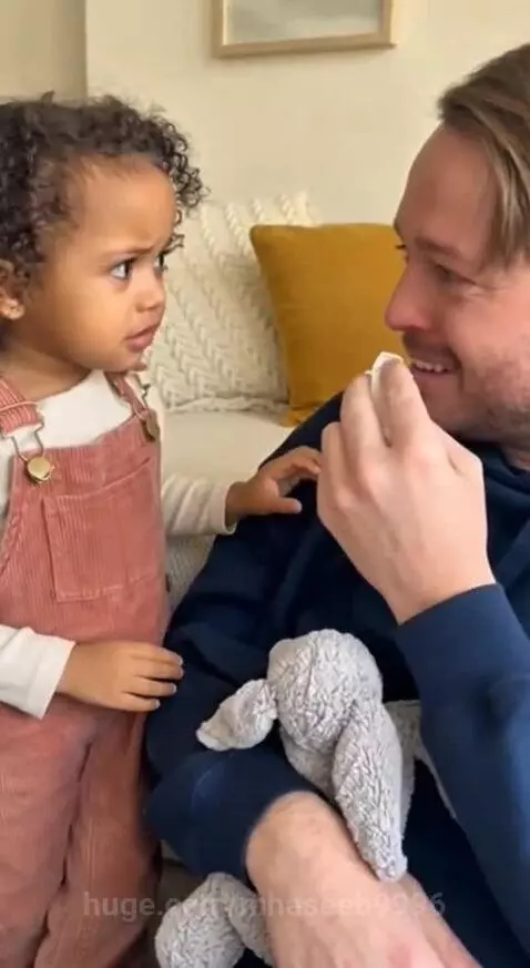 Compilation of six funny moments featuring babies and toddlers, including a toddler mimicking his dad and a baby at a doctor's visit.